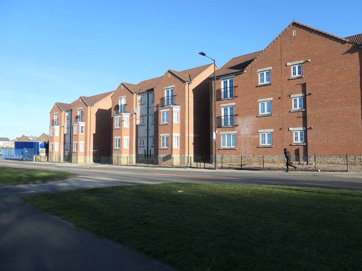 Photo of some cheap flats for sale in Doncaster.