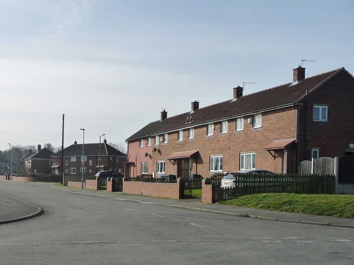 Image showing some repossessed houses for sale in Barnsley, South Yorkshire.
