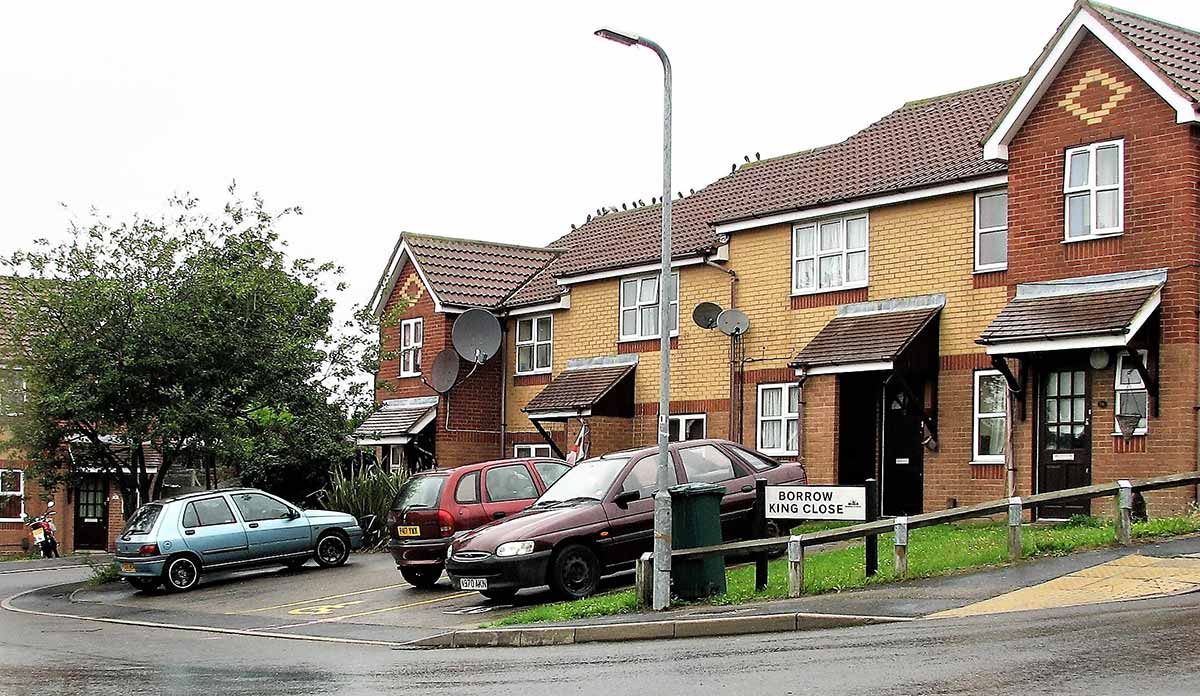 Photo of some repossessed properties in Brighton