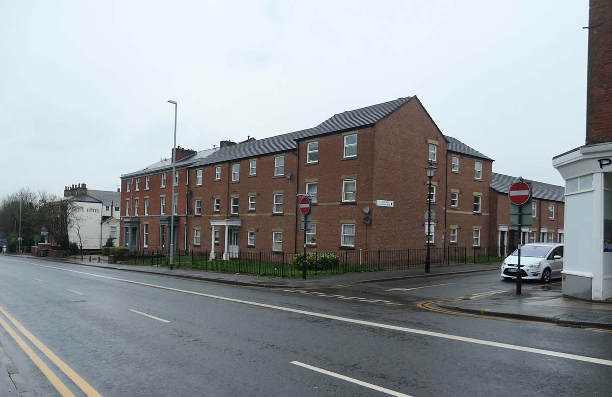 Photo showing some cheap flats for sale in Preston, Lancashire.