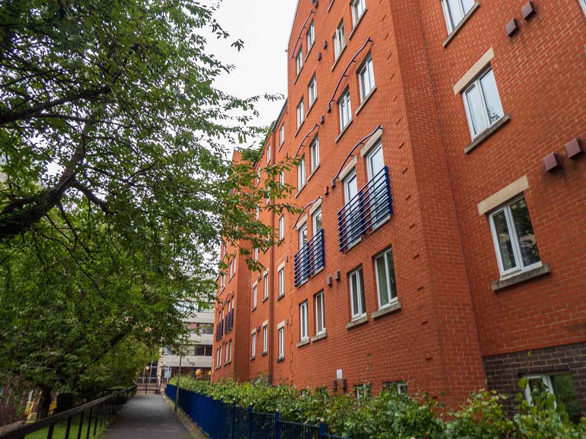 Photo of some student flats for sale in Lincoln.