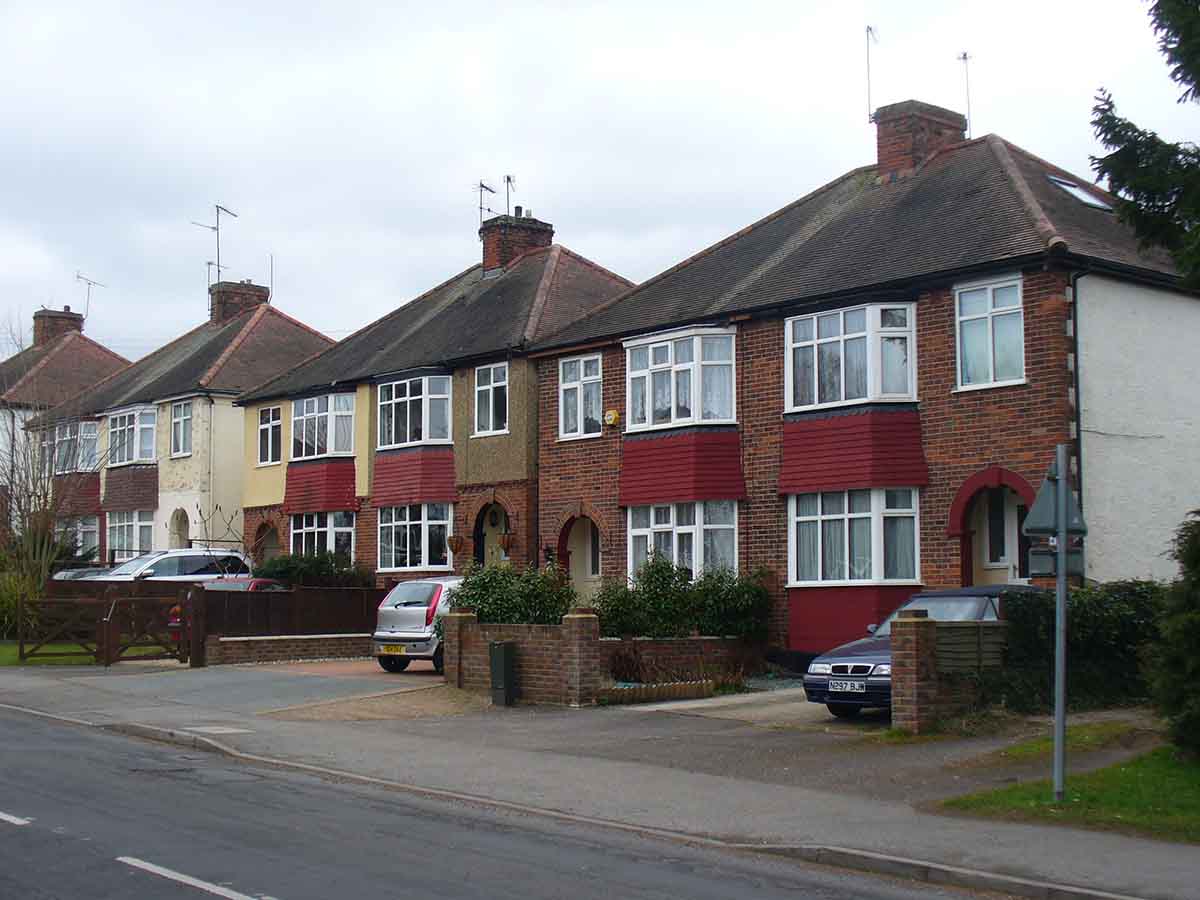 photo of foreclosed semi detached houses in Guildford, Surrey