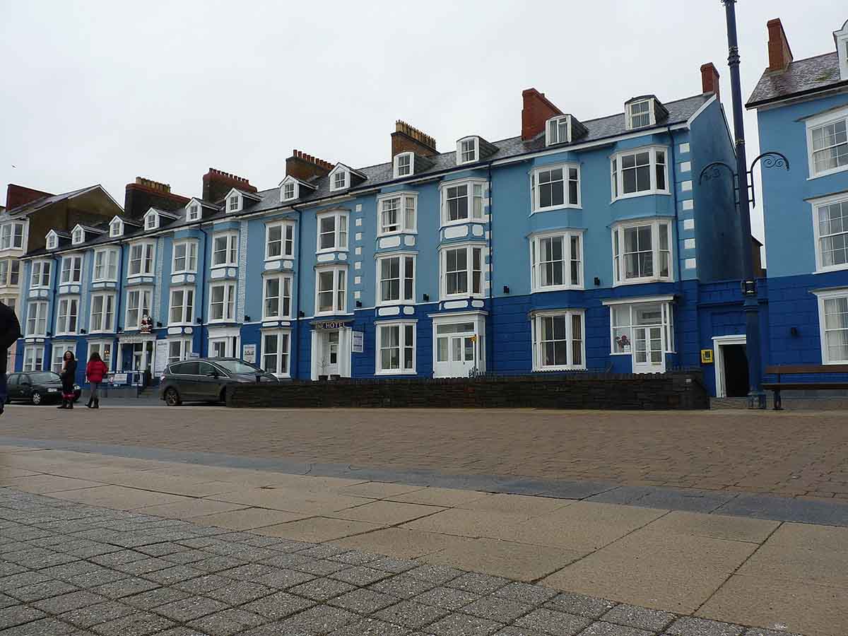 Repossessed houses for sale in Aberystwyth, Wales. Photo © Richard Law (cc-by-sa/2.0)