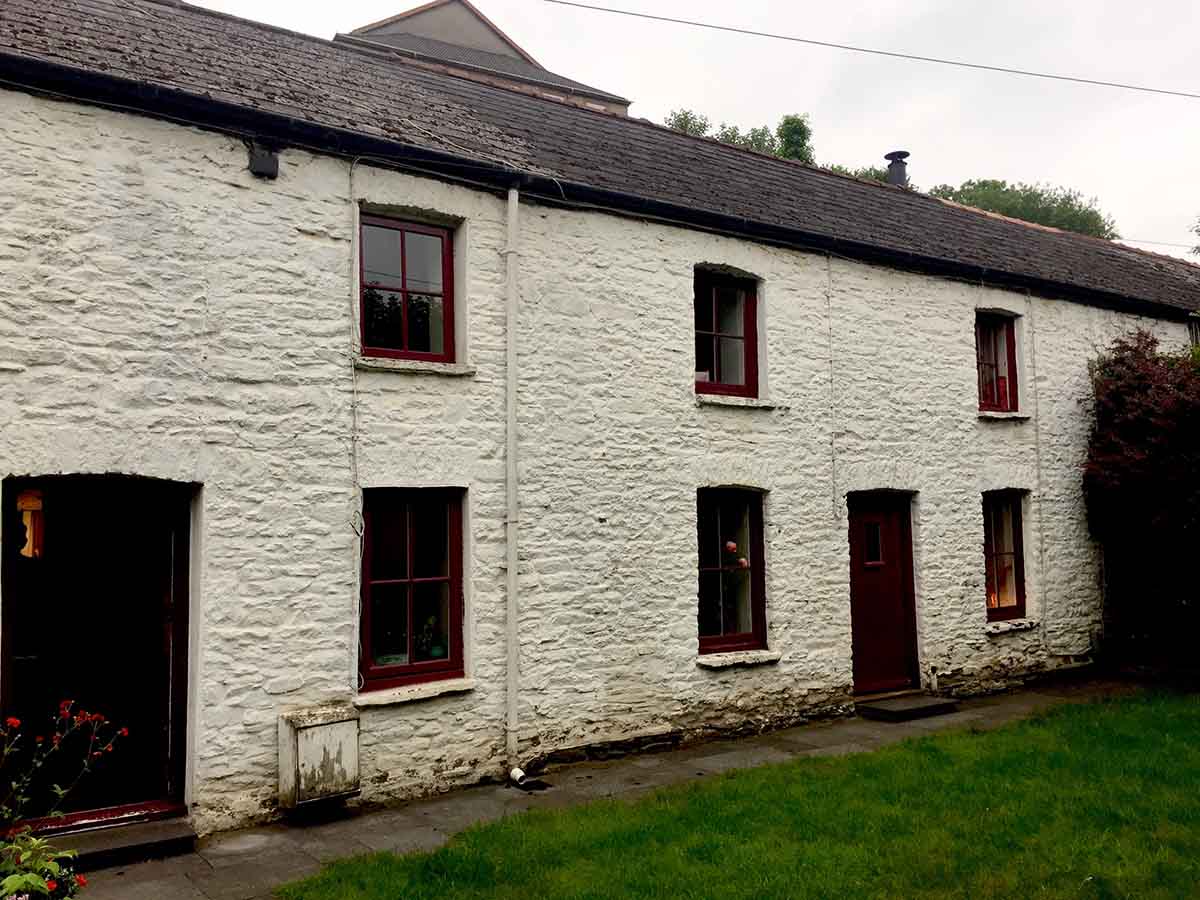 photo of some derelict property for sale in Pontypridd.