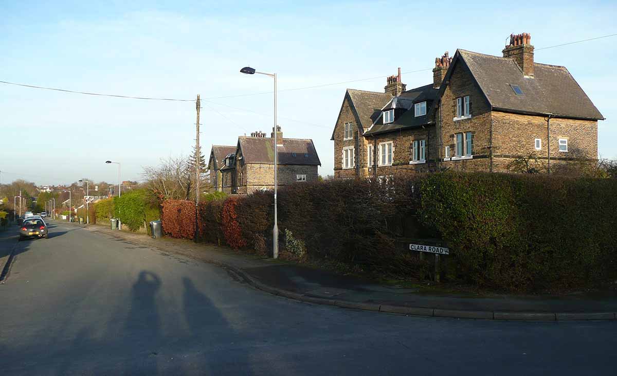 Photo showing a bank repossessed house in Bolton.