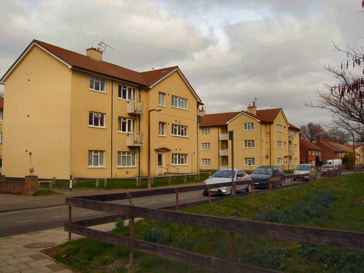 Photo of repossessed houses for sale in Crawley, West Sussex. Photo © Paul Gillett (cc-by-sa/2.0)