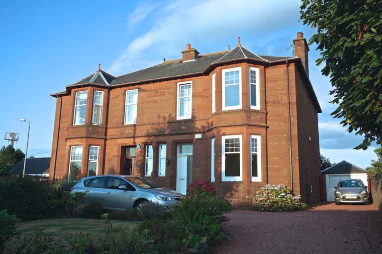 Repossessed houses for sale in Ayr, Ayrshire, Scotland. Photo © Anthony O'Neil (cc-by-sa/2.0)