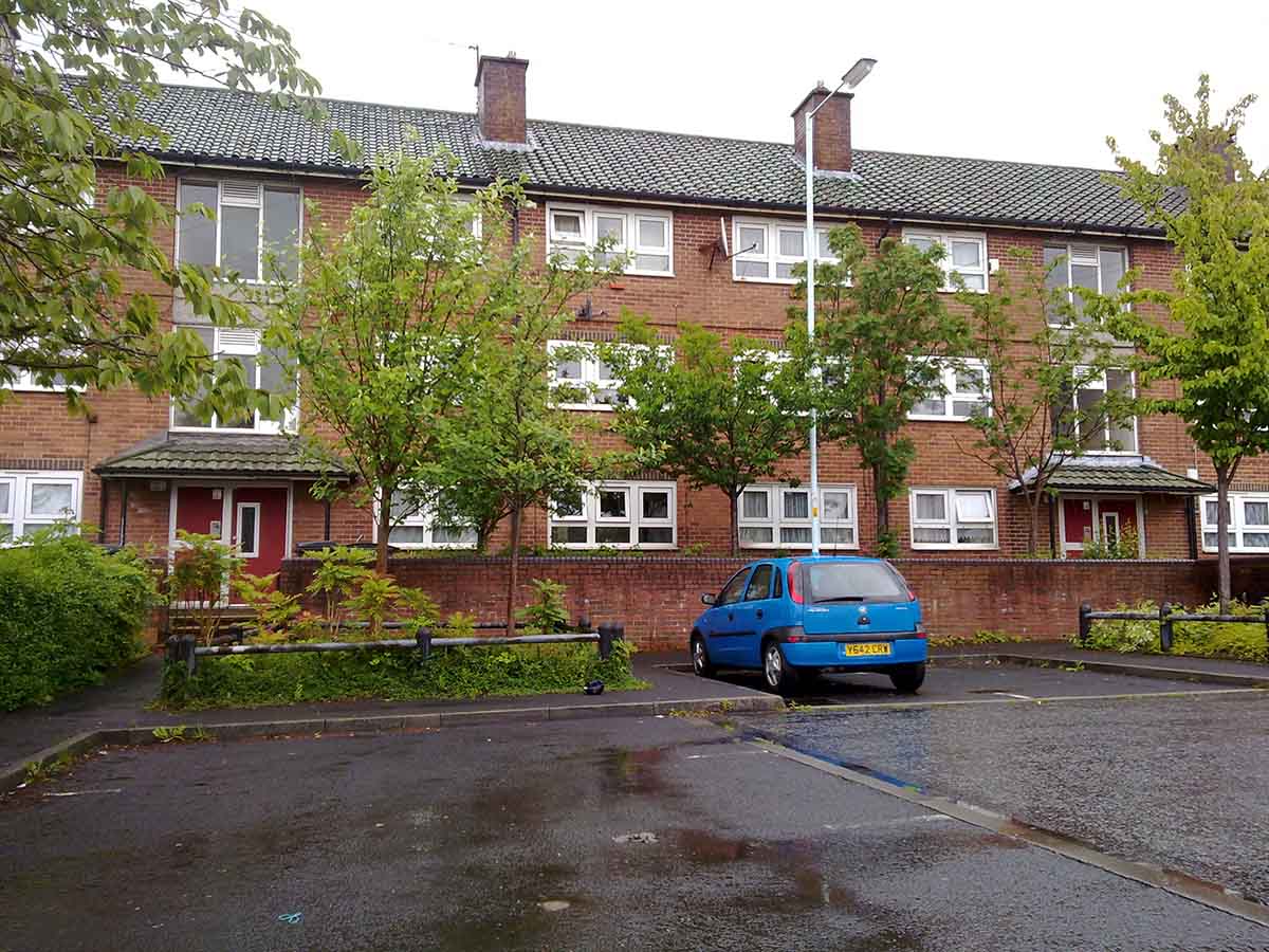 Photo of some flats for sale in Oldham, Greater Manchester.