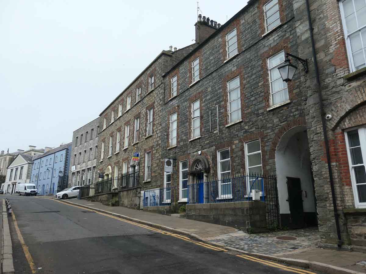 Photo showing a former derelict property for sale in Downpatrick, County Down, Northern Ireland.