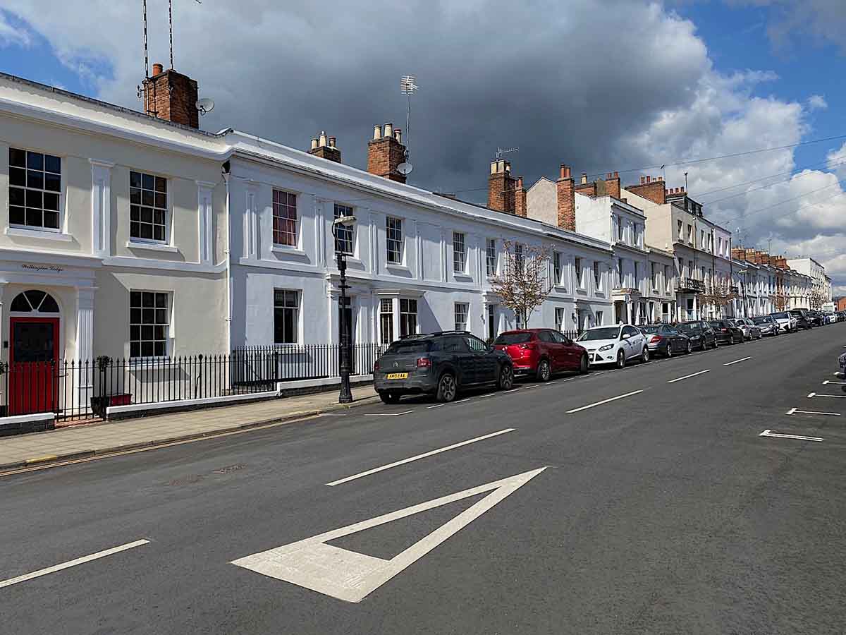 Bank repossessed properties in Leamington Spa, Warwickshire.