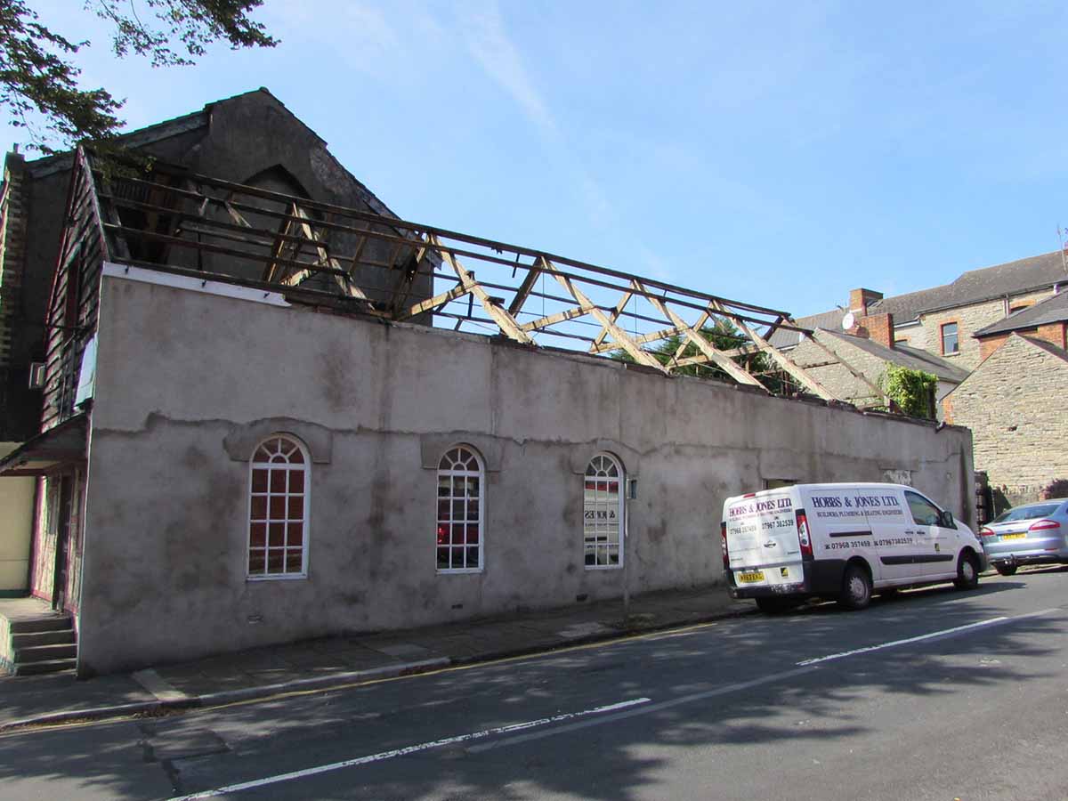 Derelict property for sale in Barry, Wales