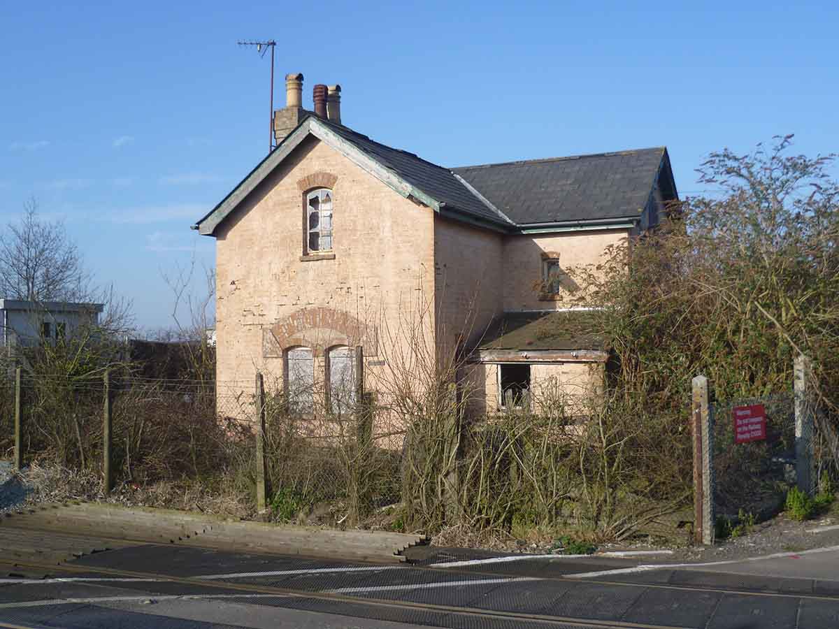 Derelict property for sale in Faversham, Kent.