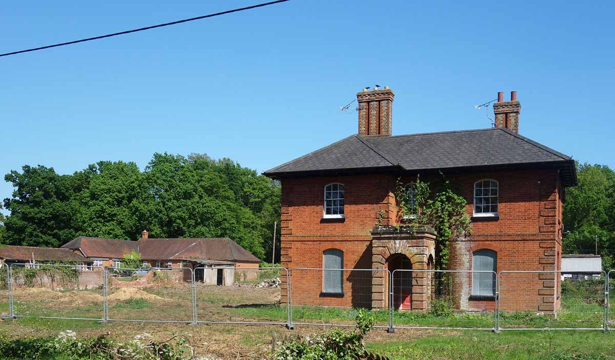 Derelict houses for sale near Wokingham, Berkshire.