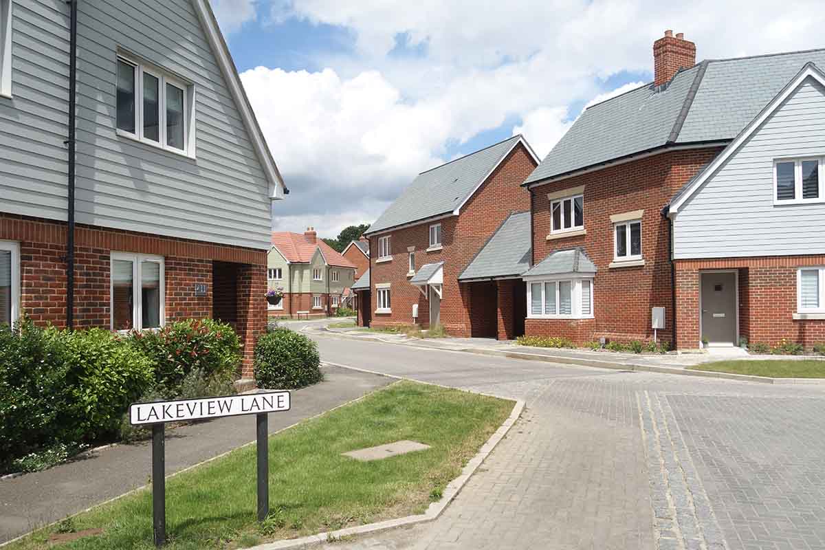 new houses for sale in Farnborough, Hampshire, England.