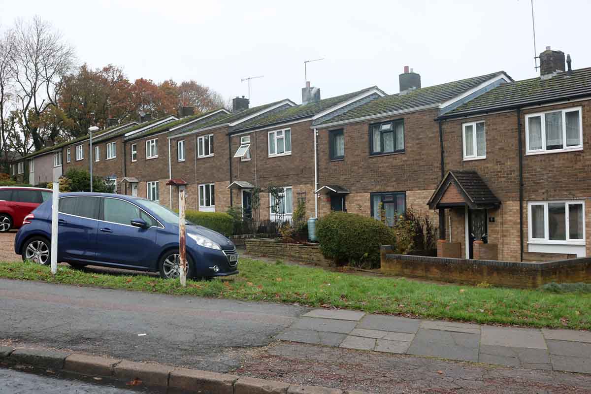 Terraced houses for sale in Hemel Hempstead, Hertfordshire.