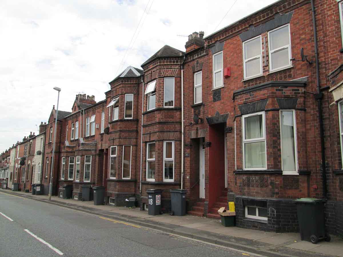 bank owned houses for sale in Basford, Nottinghamshire.