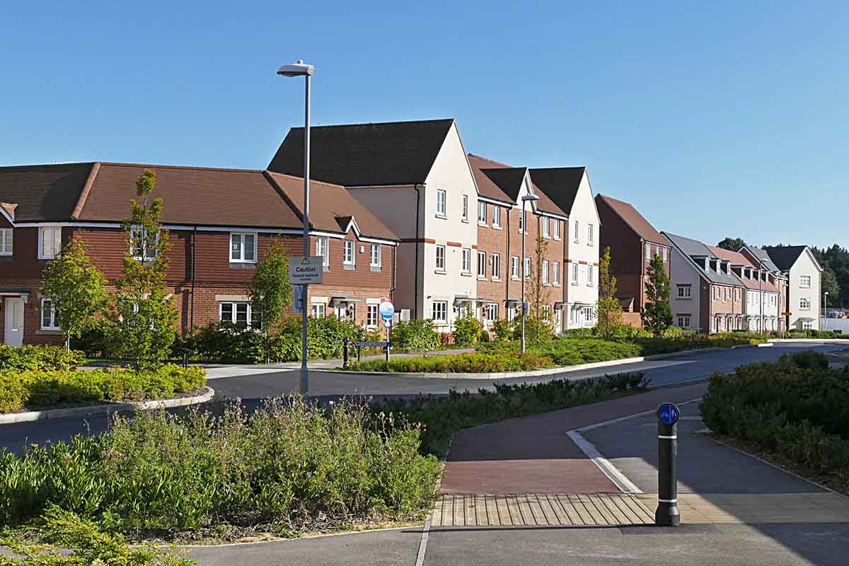 New family homes for sale in Bracknell, Berkshire.