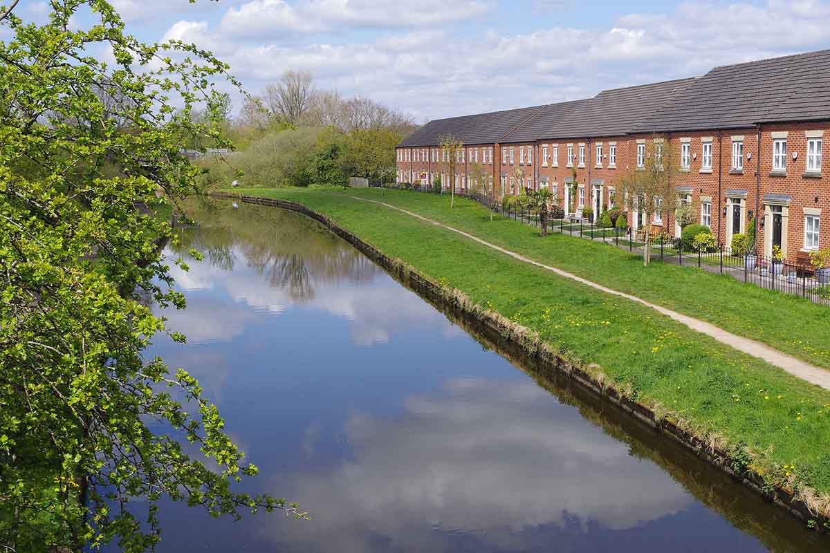 Terraced houses for sale in Chorley, Lancashire.